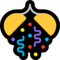 Confetti Ball emoji on Microsoft
